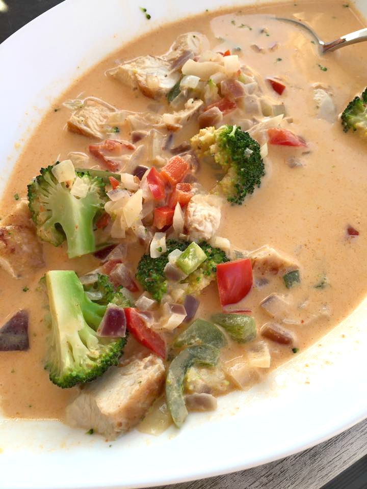 kyllinggryte, red curry1